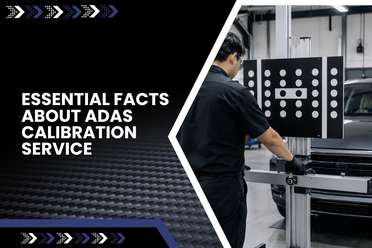 Technician performing adas calibration service in Oakland