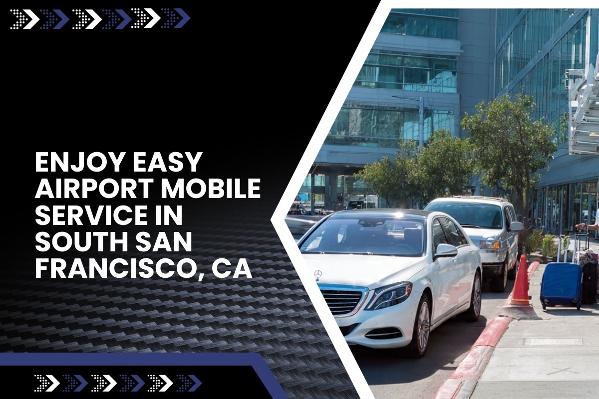 Airport mobile service in South San Francisco, CA drop-off at the terminal with luggage help