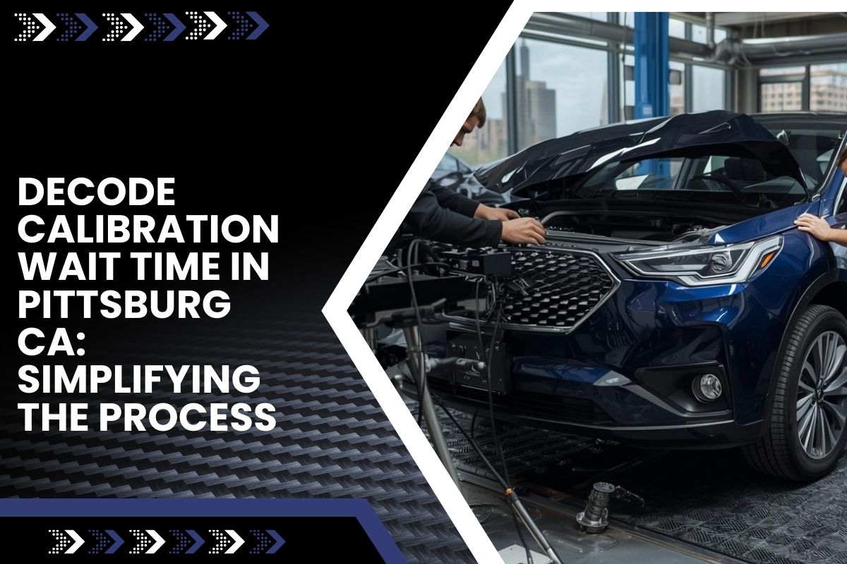 Technician performing windshield calibration process in Pittsburg, CA