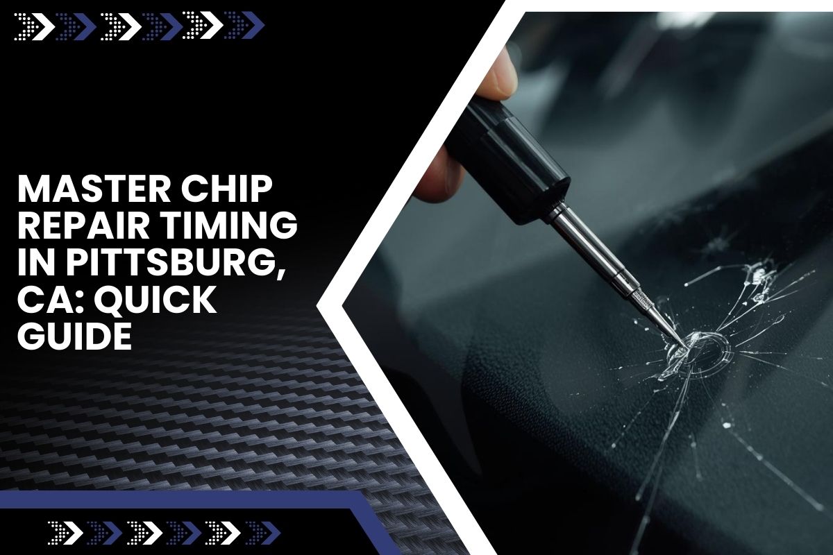 Guide to chip repair timing in Pittsburg, CA for safe and effective windshield maintenance