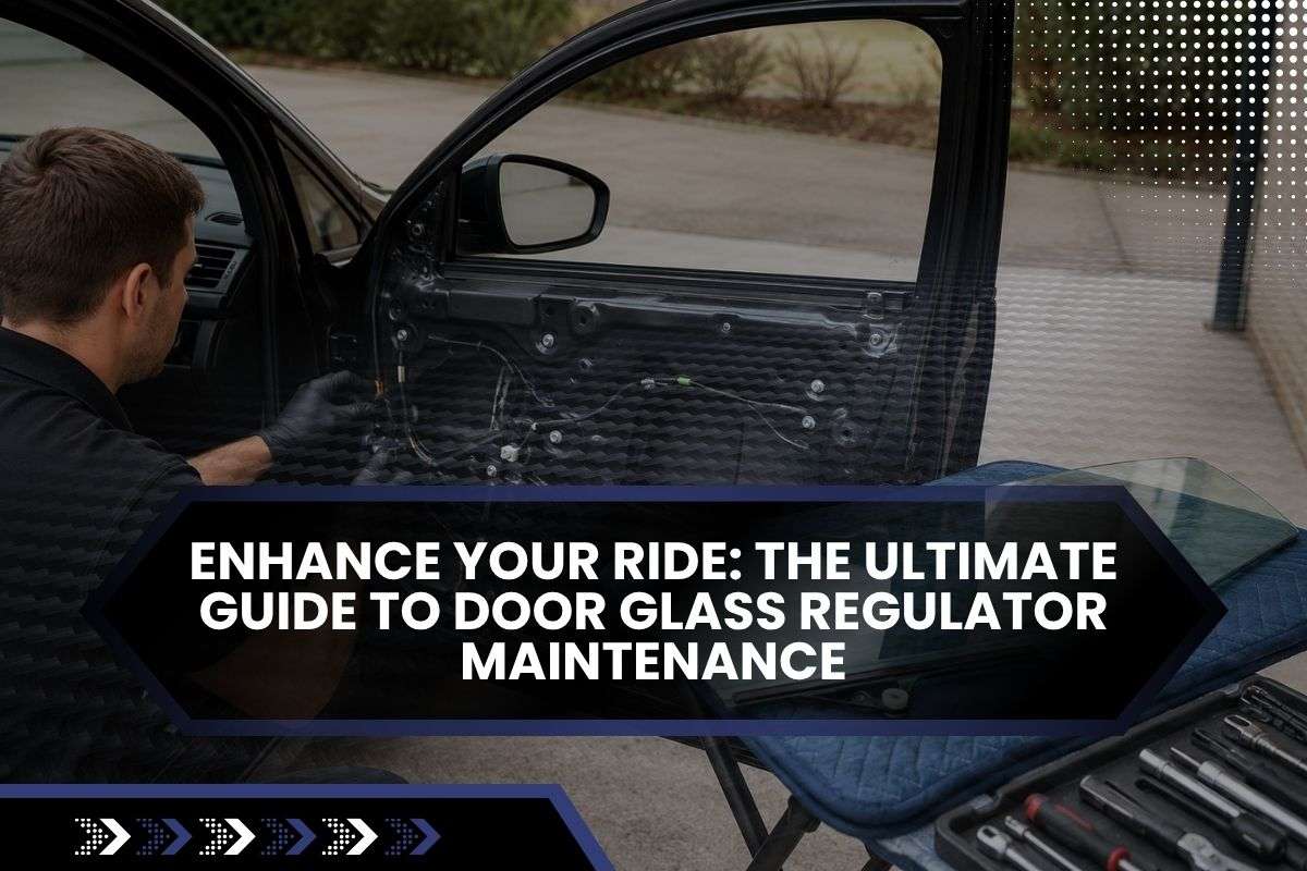 Door glass regulator service for a vehicle in Berkeley