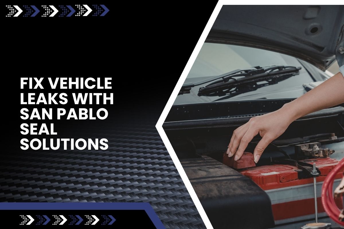 leaky seal replacement in San Pablo guide for vehicle owners