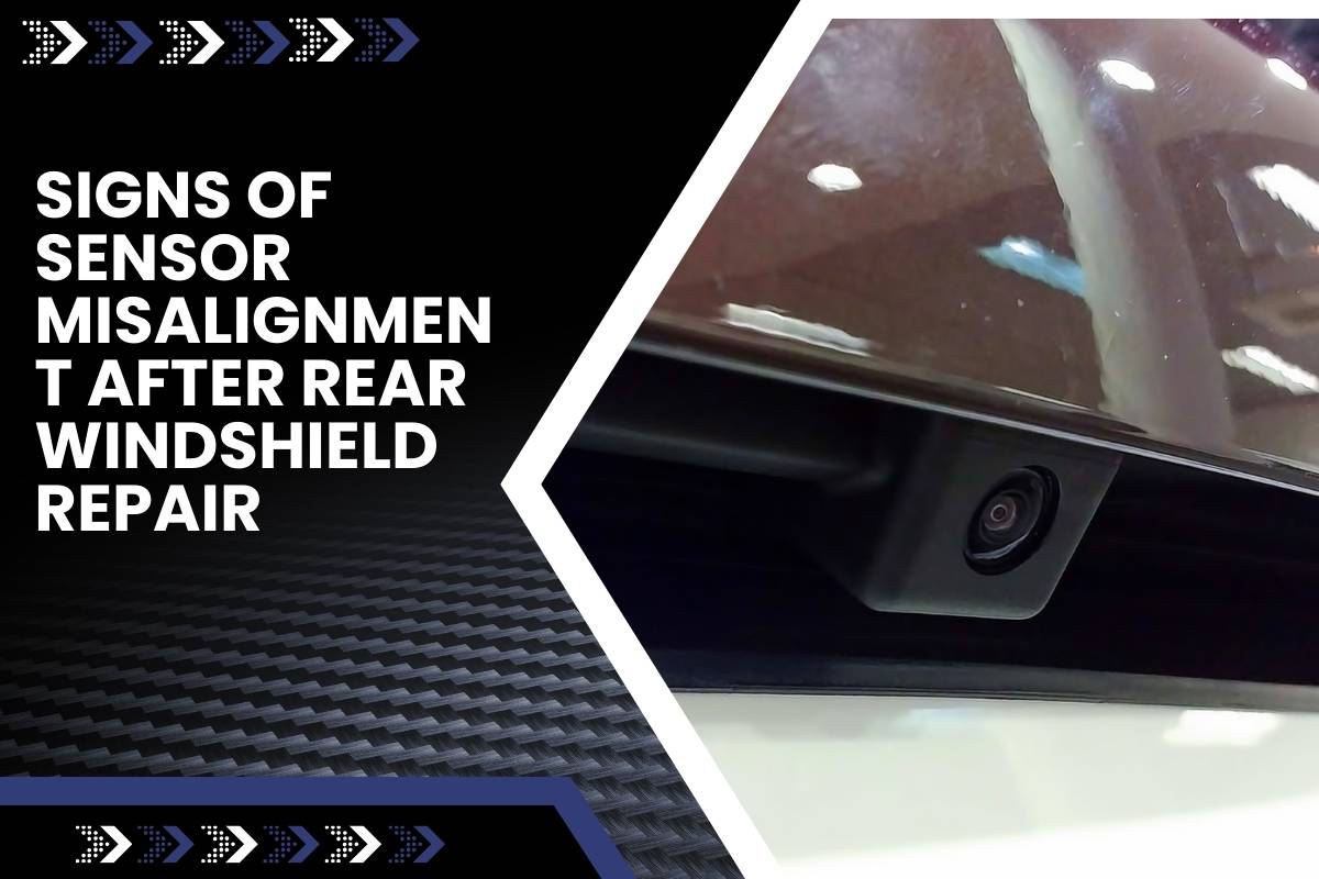 Misaligned rear backup camera display after windshield replacement